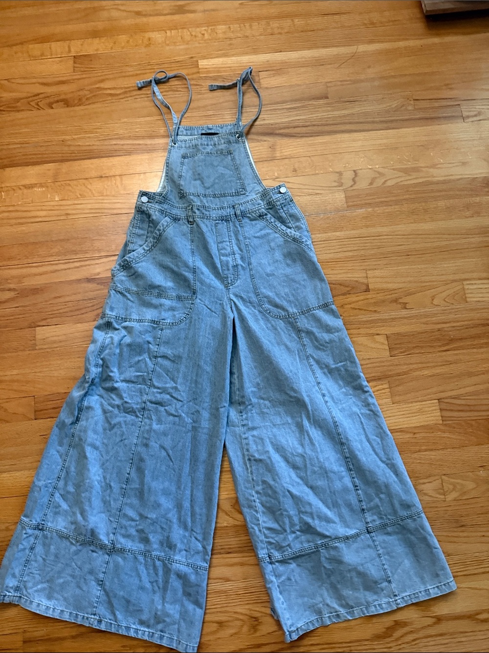 Vici Ziggie Wide Leg Overalls - Picture 3 of 5